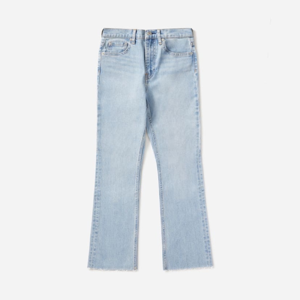 Everlane High Rise Kick Crop Jean 24 Regular